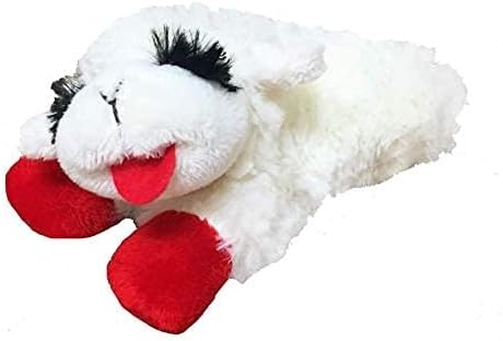 Lamb Chop Plush Dog Toy – Squeaky & Soft Cuddle Toy
