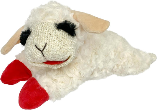 Lamb Chop Plush Dog Toy – Squeaky & Soft Cuddle Toy