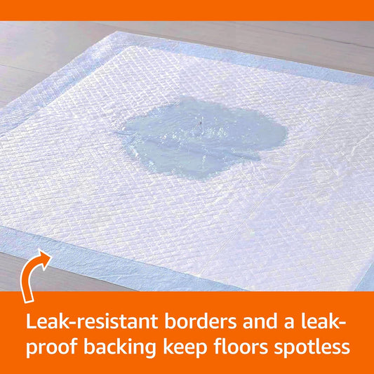 Leak-Proof Dog Pee Pads – 100 Count, 5-Layer Quick-Dry